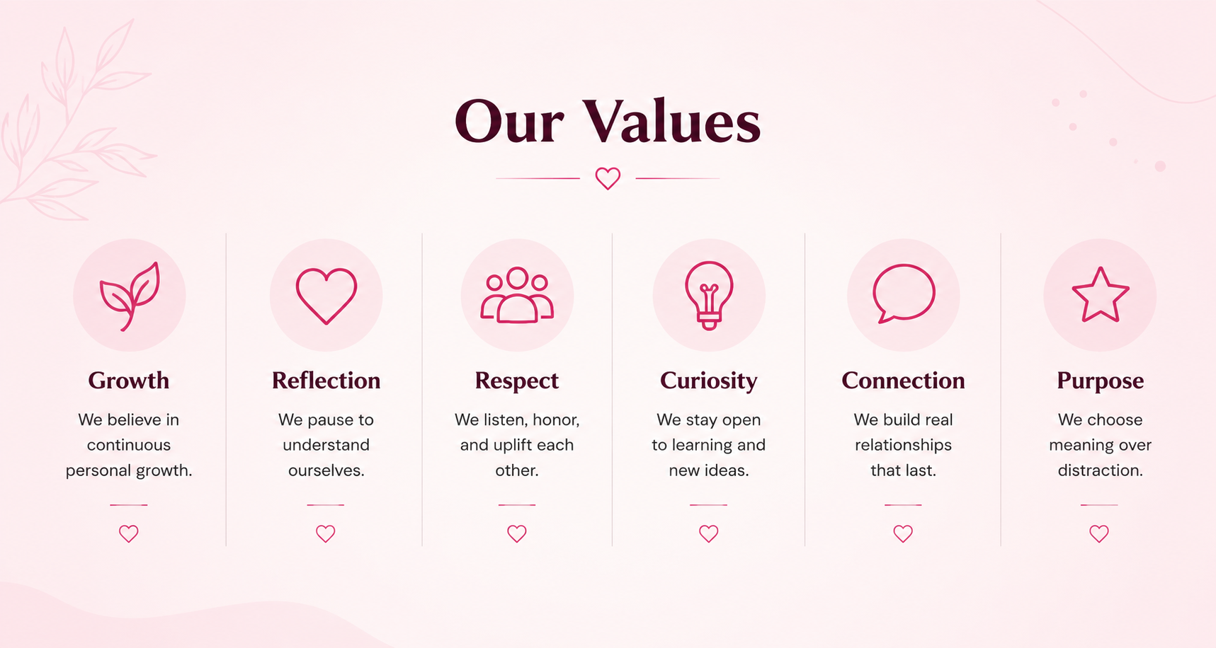 Our Values